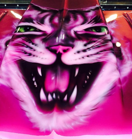 HCD Race Truck Hood copyright - Mystique the Savannah